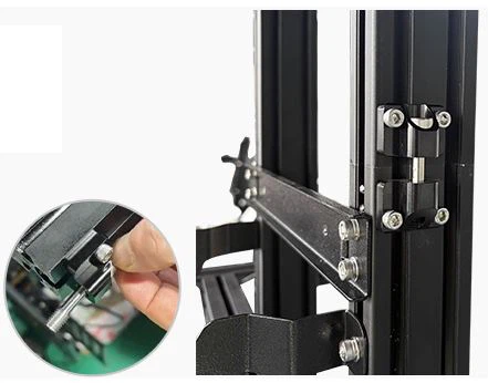 Vertical rod connection block